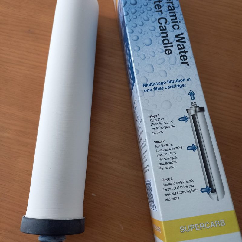 Filtro Cerâmico "Tipo Vela" SuperCarb